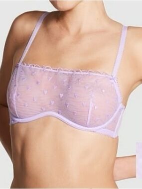 VICTORIA SECERT PINK WINK SCOOP BRA LAVENDER SIZES XL (NEW WITH TAGS) A4